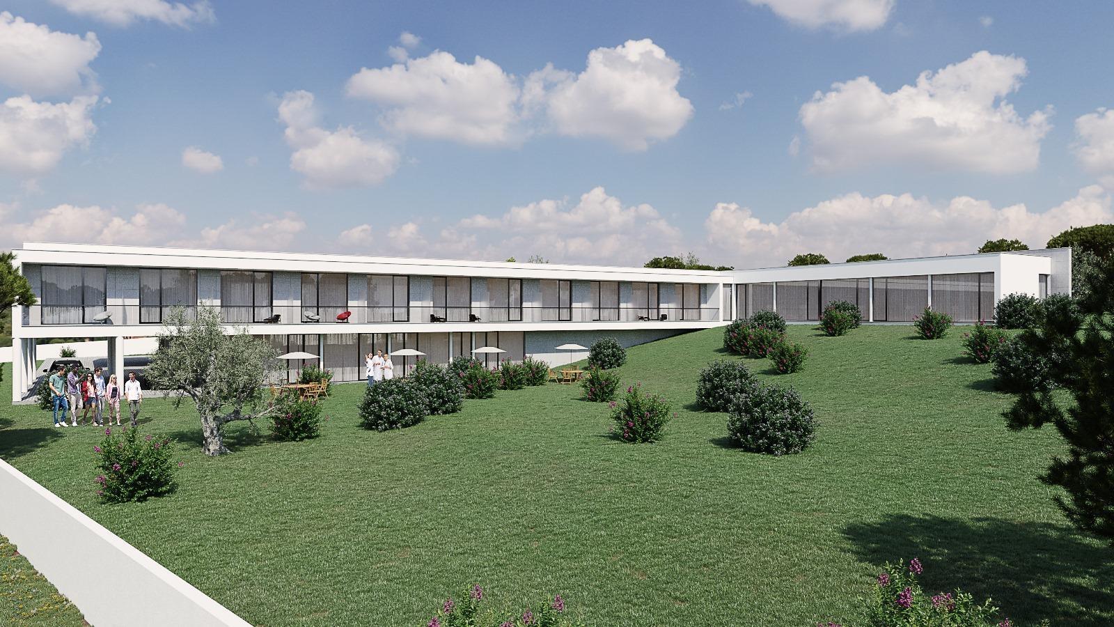 Terreno Urbano com Projeto Aprovado para Residência Sénior em Leiria