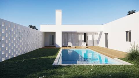 Moradia T3+1 Térrea com Piscina | Ervedeira | Coimbrão