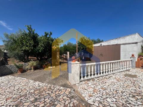 Moradia T4, no centro de Estremoz com quintal