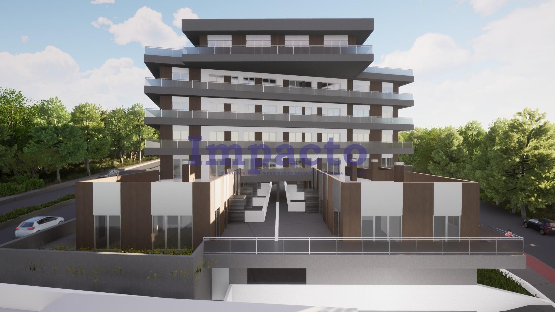 Apartamento T3 com terraço em construção