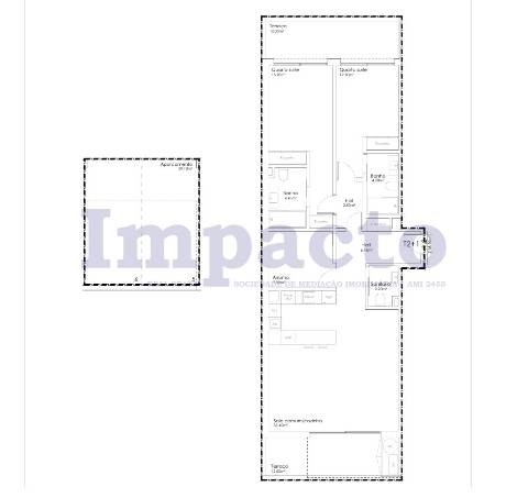 Apartamento T2+1 novo em São João da Madeira.