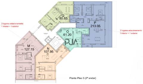 Apartamento T1 em Mangualde