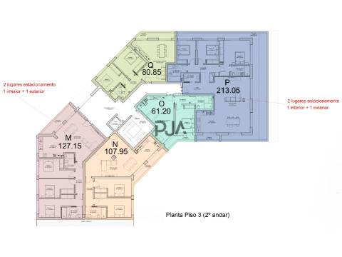 Apartamento T2 em Mangualde