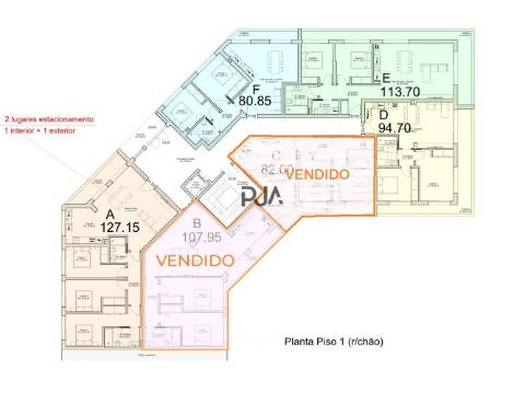 Apartamento T2 em Mangualde
