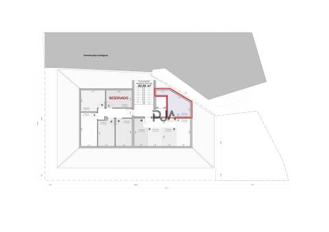 Apartamento T1 com Terraço em Tondela