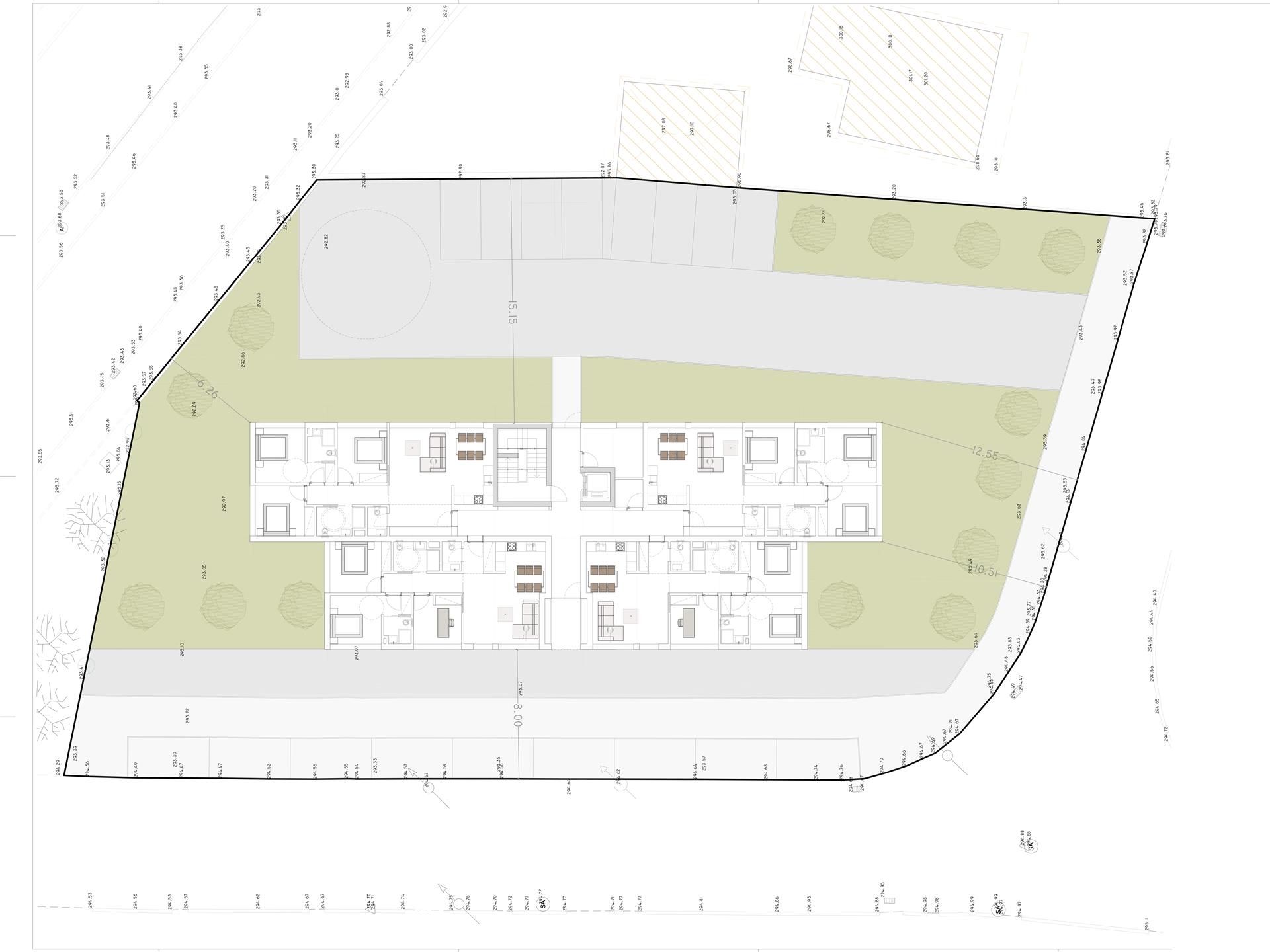 Lote de Terreno para Construção de Prédio com 10 fogos em Tondela