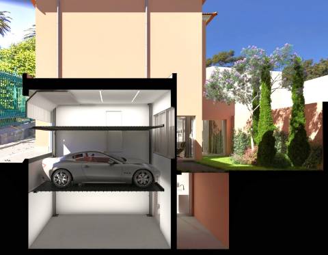 Moradia na Foz v4 com jardim e garagem
