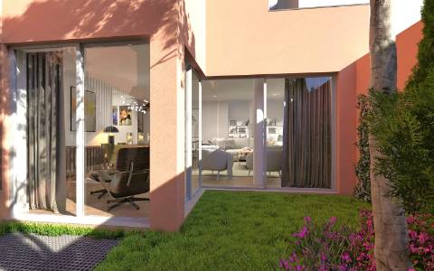 Moradia na Foz v4 com jardim e garagem