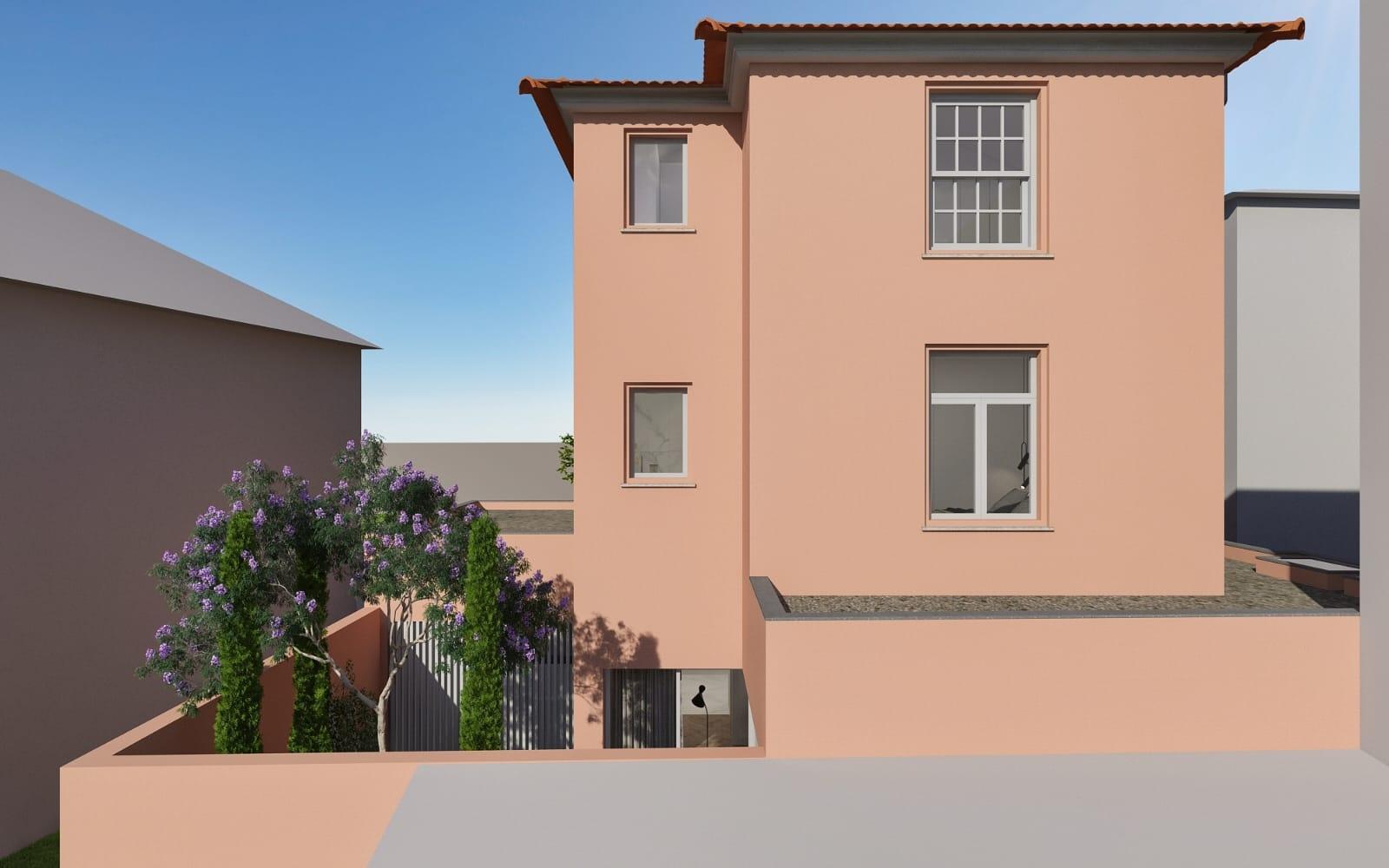 Moradia na Foz v4 com jardim e garagem