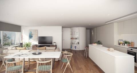 ApartamentoT3 c/ varanda ao Parque da Cidade