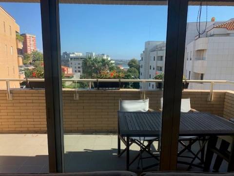 T3 na Foz com varanda com vista mar e rio