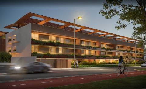 T5 de luxo c/ terraço e piscina com 685 m2 em construção na Av da Boavista