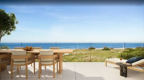 T3 com terraço em frente à praia em Vila do Conde