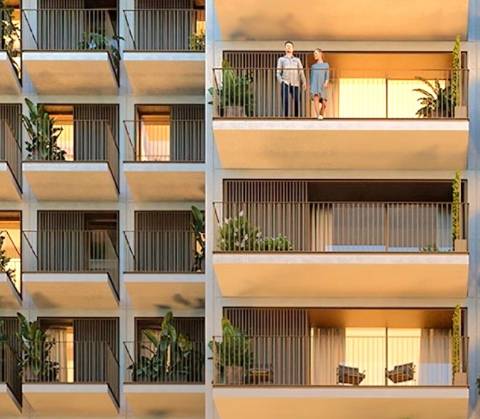 T3 c/ varanda e dois lugares de garagem nos Jardins da Arrábida