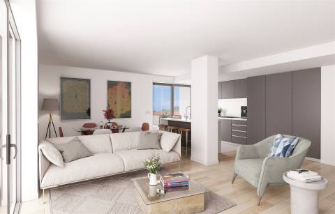 T2 c/ terraço de 50 mt2, garagem em Ramalde