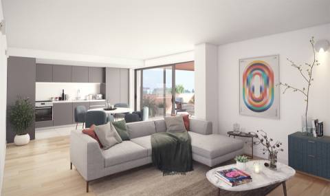 T2 c/ terraço de 50 mt2, garagem em Ramalde