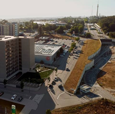 T1 c/ terraço de 50 m2 em construção | Vila Nova de Gaia