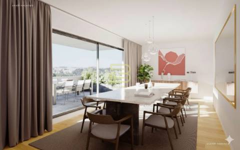 PENTHOUSE T3  EXCLUSIVA com vistas panorâmicas em Leça da Palmeira, Matosinhos
