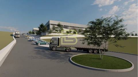 Terreno para construção de Armazém industrial, com 14.500m2, em Vila do Conde.
