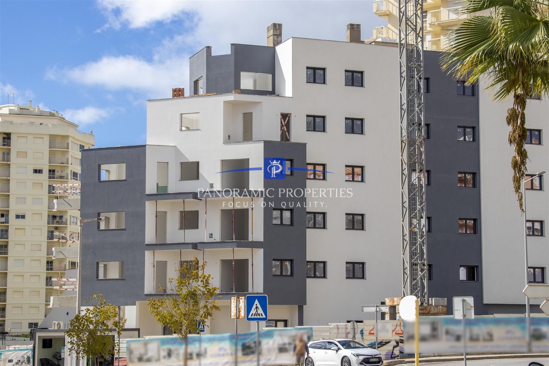 Luxuosos e modernos apartamentos T2 em construção