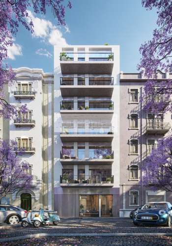 Apartamento T1 novo , no coração das Avenidas Novas/475.000€.