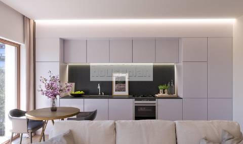 Apartamento T2 novo com garagem, no coração das Avenidas Novas/730.000€.