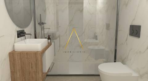 Apartamento T1 no centro da cidade
