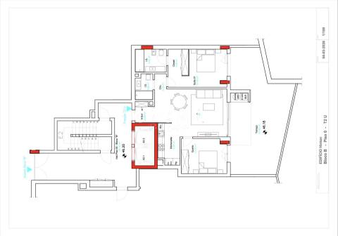 APARTAMENTO T2 C/ Terraço de 68.20 m²​​​​​​​ | Edifício de Luxo no Centro do Funchal.