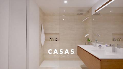 Apartamento de 248 m² C/ Terraço e Piscina Privativa, 2 suites, 2 lugares de Estacionamento