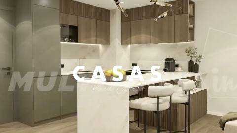 APARTAMENTO T2 C/ VARANDA DE 16.30 m² NO GARAJAU