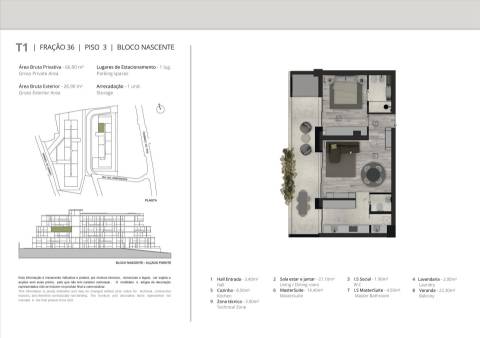 LUXUOSO APARTAMENTO T1 - FUNCHAL CENTRO