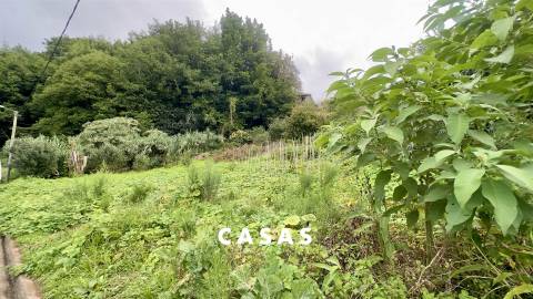 Moradia devoluta num lote de terreno misto de 2.950m² com duas frentes de estrada em Santana