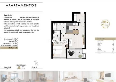 APARTAMENTOS T1 | EMPREENDIMENTO DE LUXO NO FUNCHAL