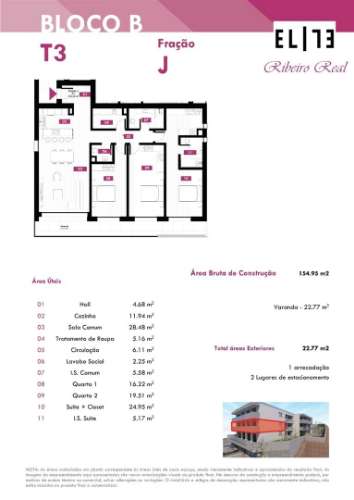 Apartamento T3 em Câmara de Lobos