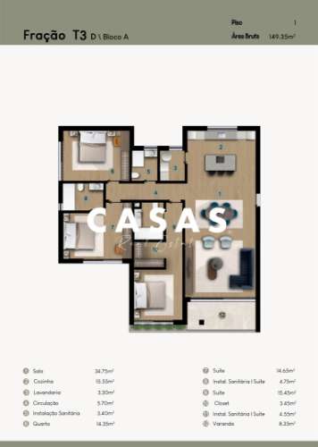 Apartamento T3, Ilha da Madeira, Câmara de Lobos