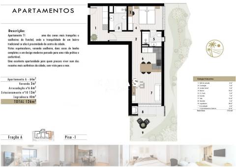 APARTAMENTOS T1 | EMPREENDIMENTO DE LUXO NO FUNCHAL