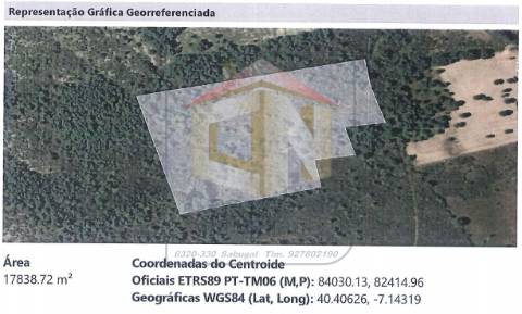 Terreno Agrícola de grandes dimensões em Vale de Mourisco