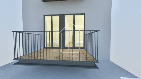 Apartamentos T1+1 e T2 em construção