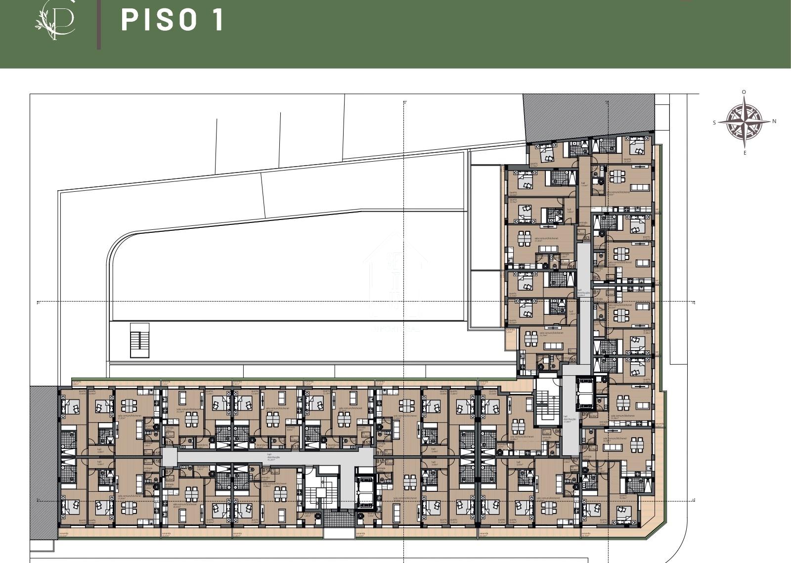 APARTAMENTO T1 com varanda de 10 m2, NOVO: Conforto e Elegância no Coração de Matosinhos