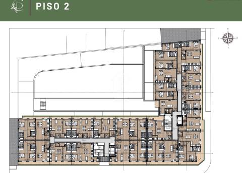 Apartamento T1, Novo, com terraço de 20 m2. Conforto e Elegância no Coração de Matosinhos