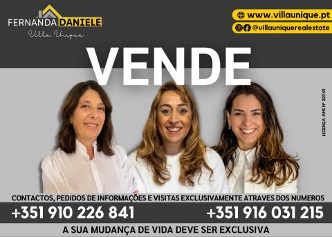 Moradia Isolada T5, parcialmente remodelada, varandas, garagem fechada﻿ e sotão!