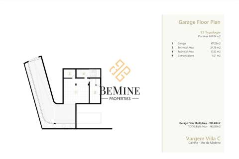 Villa  T3+1 / Moradia de Luxo / Vargem, Calheta - Ilha da Madeira