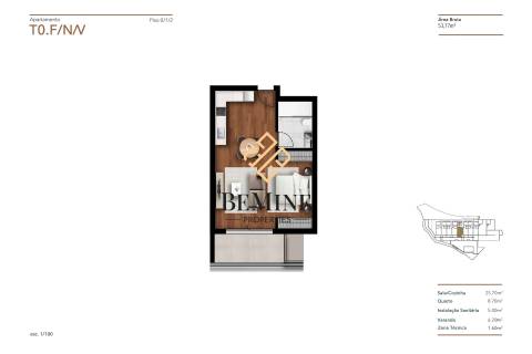 Edifício Torrinha Bay / Apartamento T0 / Funchal  - Ilha da Madeira