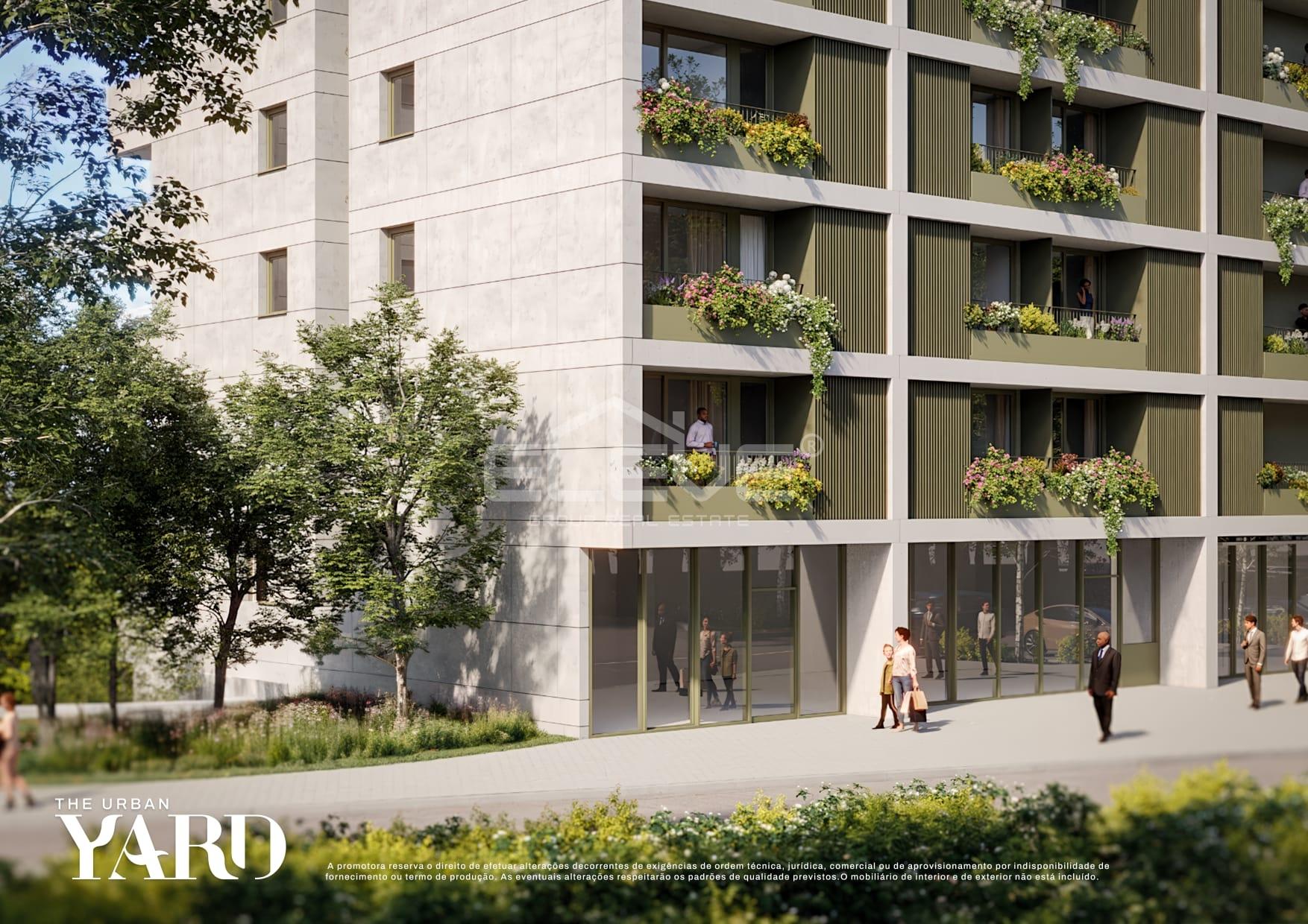 Excelente T0 Construção Jardins Arrábida