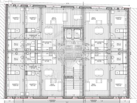 Apartamento T1 para venda