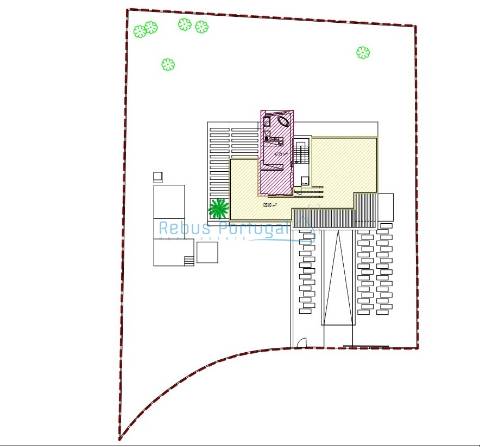 Terreno com infraestruturas para Moradia de Luxo em Construção