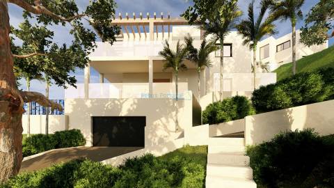 Moradia 5 suites, com piscina e chão radiante