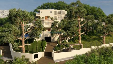 Moradia 5 suites, com piscina e chão radiante
