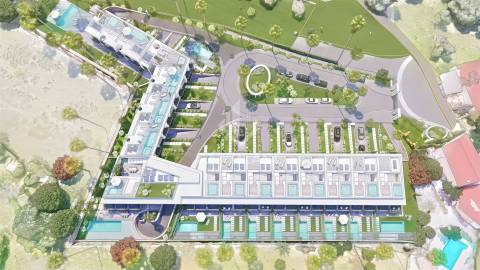 Terreno para construção de moradias em condomínio de Luxo