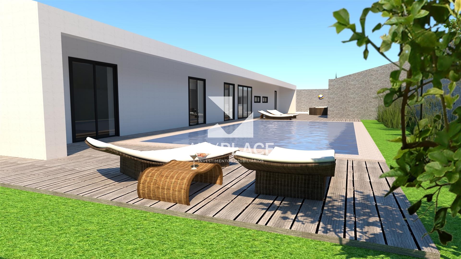 Quinta para construção de moradia de Luxo com projecto aprovado.